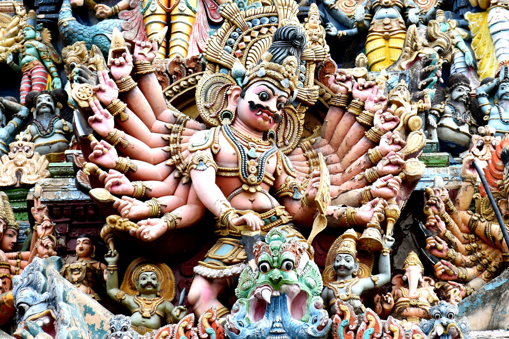 Temple de Meenakshi (Circuit Douceurs de l'Inde du Sud)