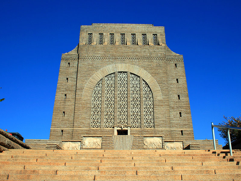 Voortrekker Monument, Afrique du Sud, voyage