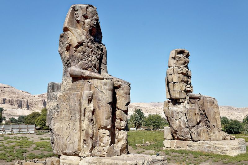 Memnon, Egypte, Capitales Tours, voyage