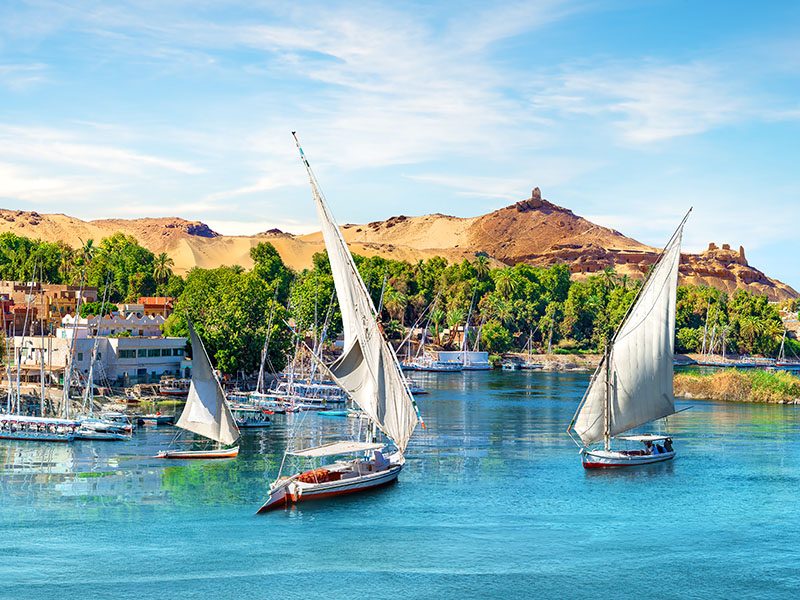 Le Nil, voyage, Egypte, Capitales Tours