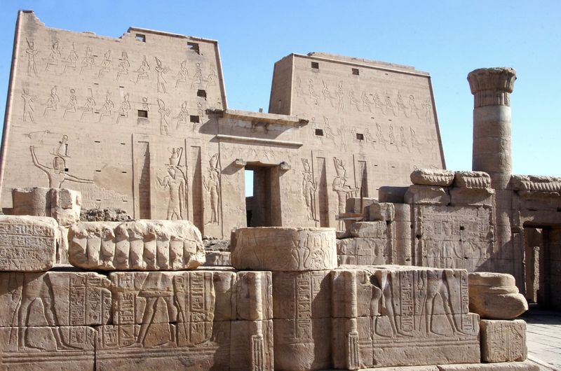 Temple Ptolémaïque d'Horus, voyage, Egypte