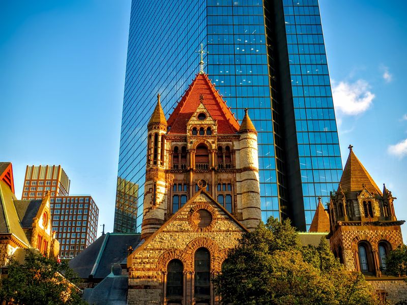 Trinity Church, Boston, circuit, voyage, Etats-Unis