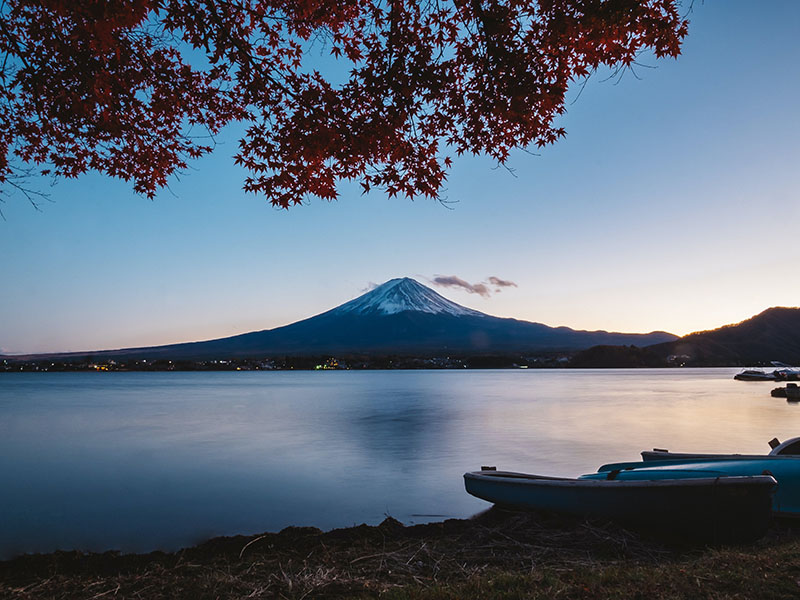 Mont Fuji, Fujikawaguchiko, Japon, voyage, circuit