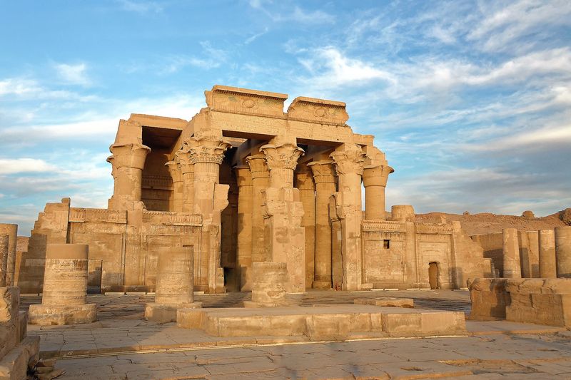 Temple Ptolémaïque de Kom Ombo, Egypte, voyage