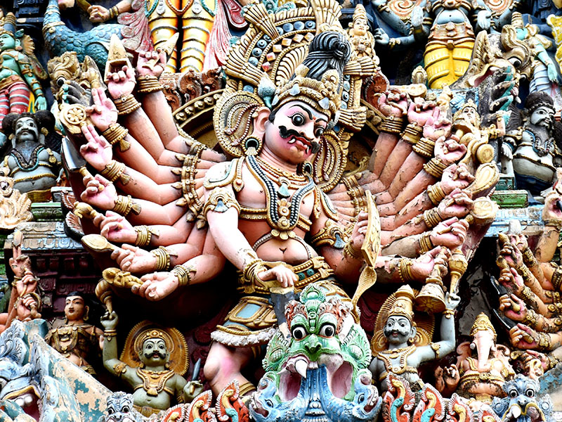 Temple de Meenakshi,Circuit Douceurs de l'Inde du Sud