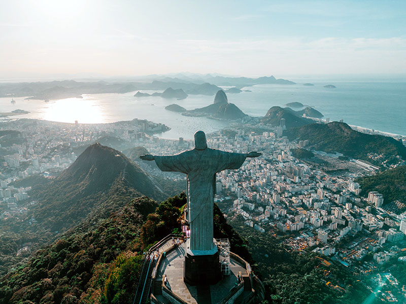 Christ, Corcovado, voyage, Capitales Tours, Brésil